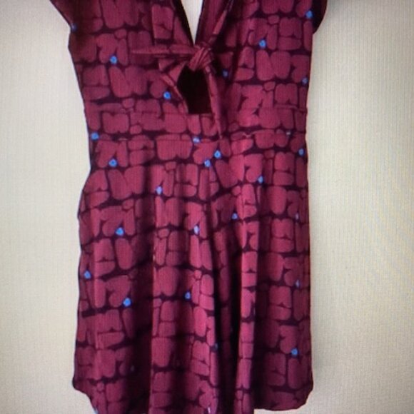 AVA SKY HAWAII Romper Kiwi Jersey Berry Hokkaido Stone Pocket Sweet Very Nice XS - Picture 5 of 15